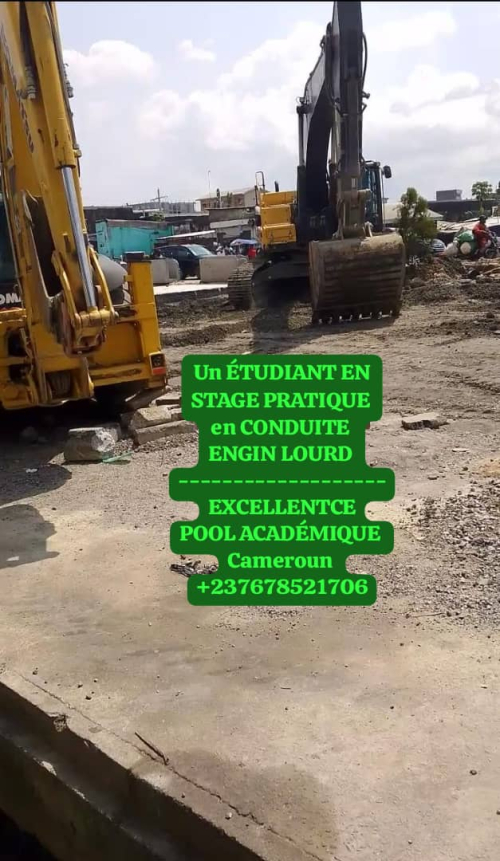 STAGE PRATIQUE INTENSIVE EN CONDUITE D'ENGINS LOURDS