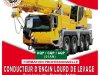 CONDUITE D'ENGIN LOURD GRUE SUR PNEUS