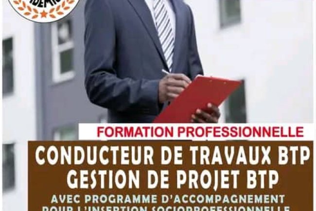 CONDUCTEUR DE TRAVAUX BTP