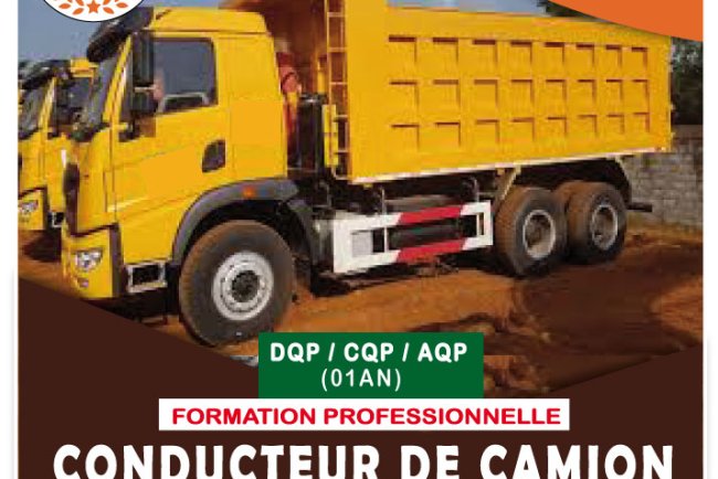 CONDUITE ENGIN LOURD - CAMION À BENNE