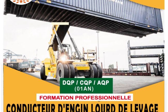 CONDUCTEUR ENGIN LOURD - CHARIOT PORTE CONTENEUR