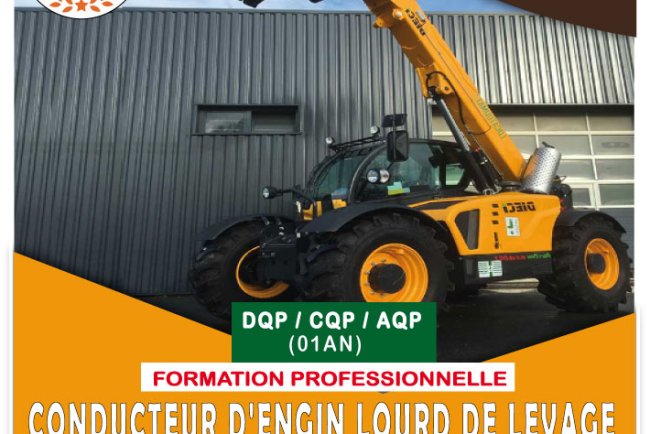 CONDUCTEUR D'ENGIN LOURD - CHARIOT TÉLESCOPIQUE