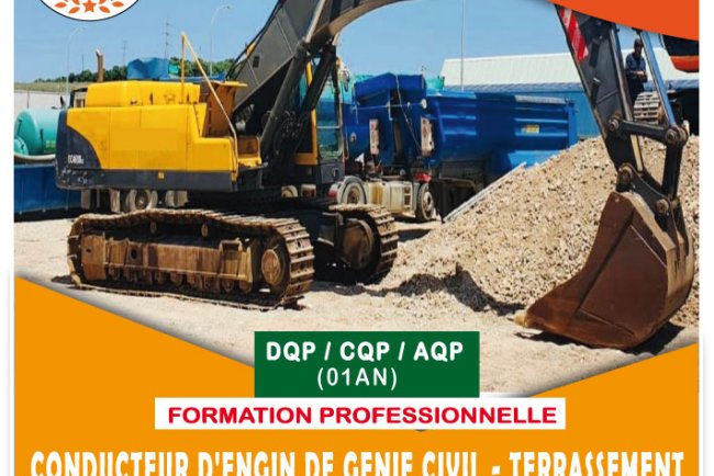 CONDUITE ENGIN LOURD - PELLE EXCAVATRICE HYDROLIQUE