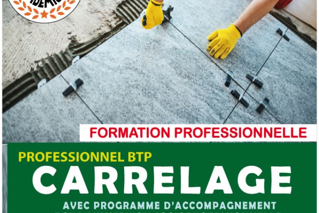 POSE CARRELAGE - TECHNICIEN CARRELEUR