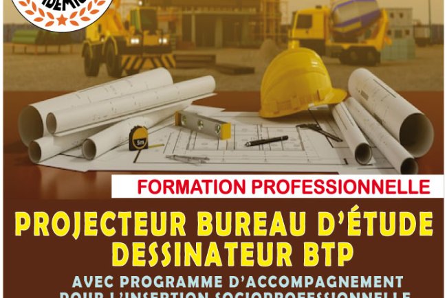 PROJECTEUR BUREAU D'ÉTUDES - DESSINATEUR BTP