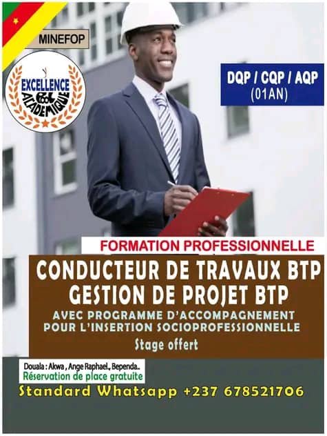 CONDUCTEUR DE TRAVAUX BTP