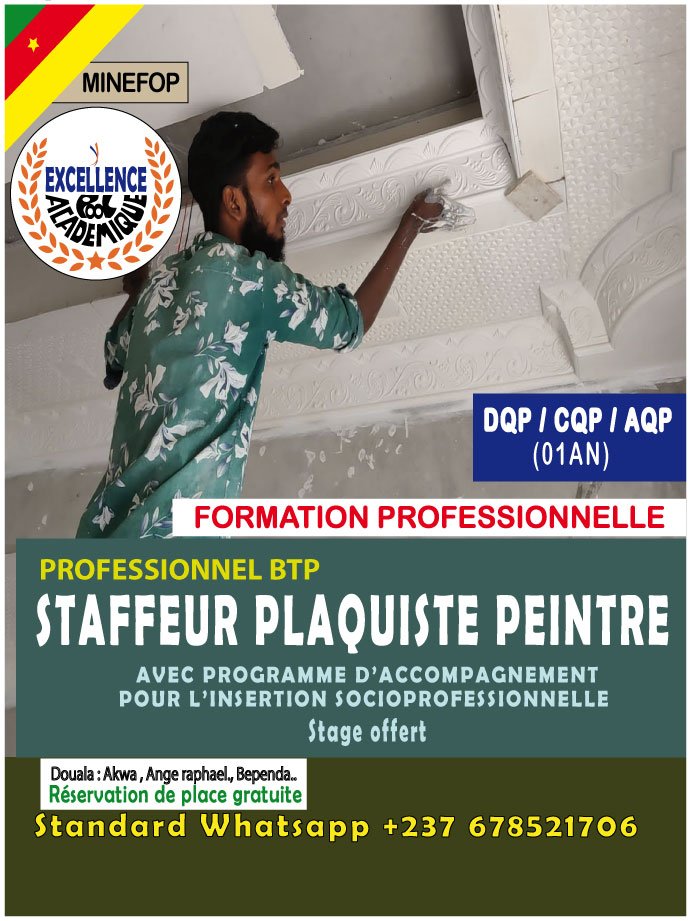 STAFFEUR PLAQUISTE PEINTRE