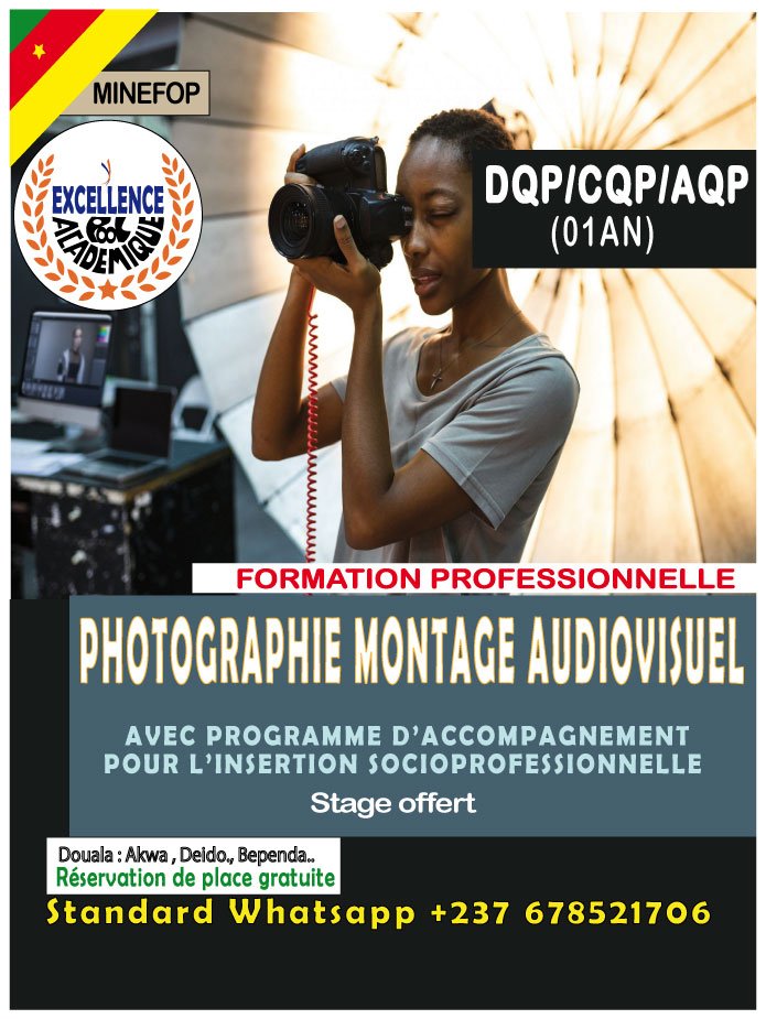 PHOTOGRAPHIE ET MONTAGE AUDIOVISUEL