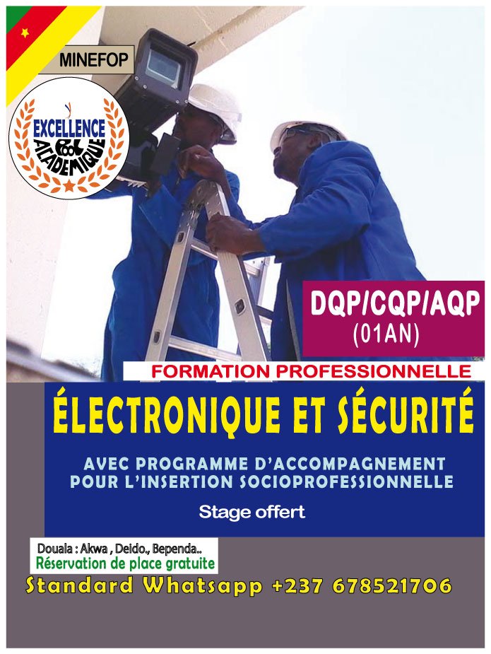 SÉCURITÉ ÉLECTRONIQUE - INSTALLATION CAMÉRA DE SURVEILLANCE