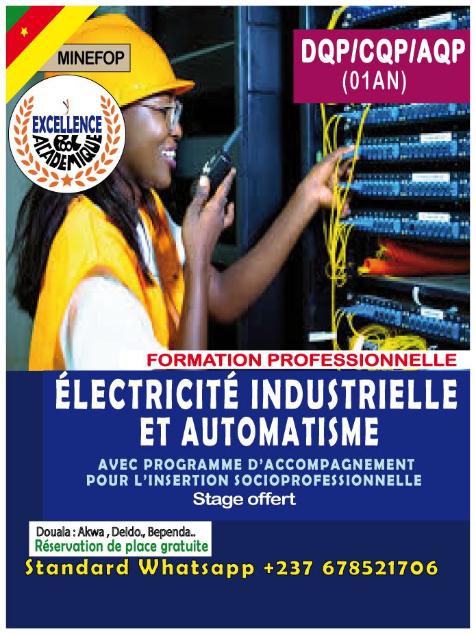 ÉLECTRICITÉ INDUSTRIELLE ET AUTOMATISME